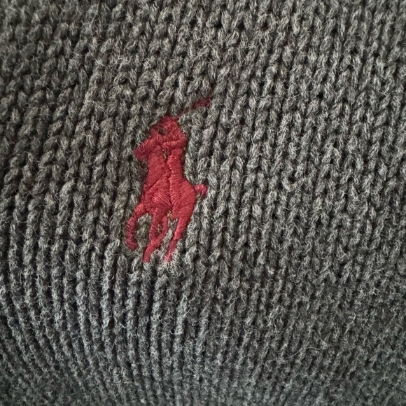 Ralph Lauren sport grey sweater - Picture 3 of 4